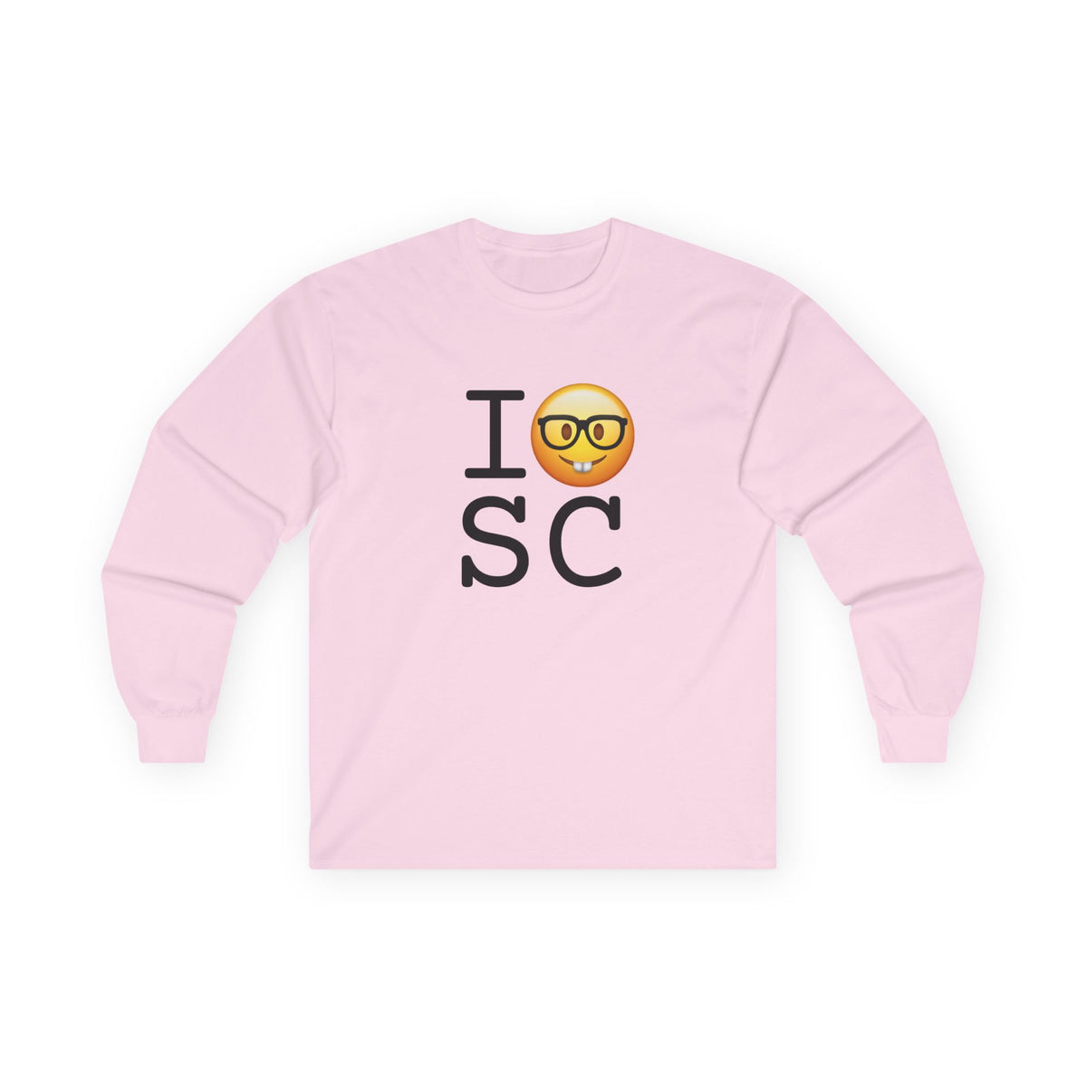 "I'm a Nerd about South Carolina" Long Sleeve Shirt