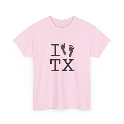 "I leave Footsteps in Texas" Tee