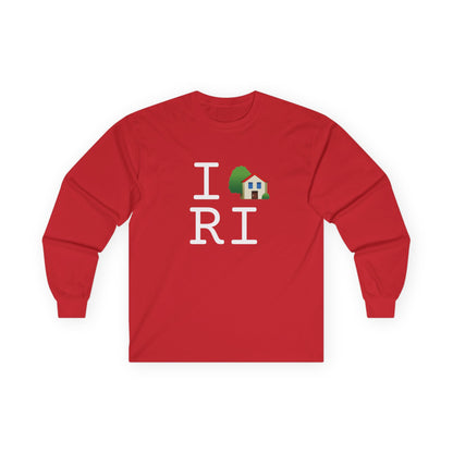 "I'm Home in Rhode Island" Long Sleeve Shirt