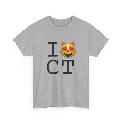 "I'm a Cat that Loves Connecticut" Tee