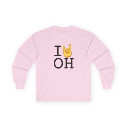 "I Rock On with Ohio" Long Sleeve Shirt