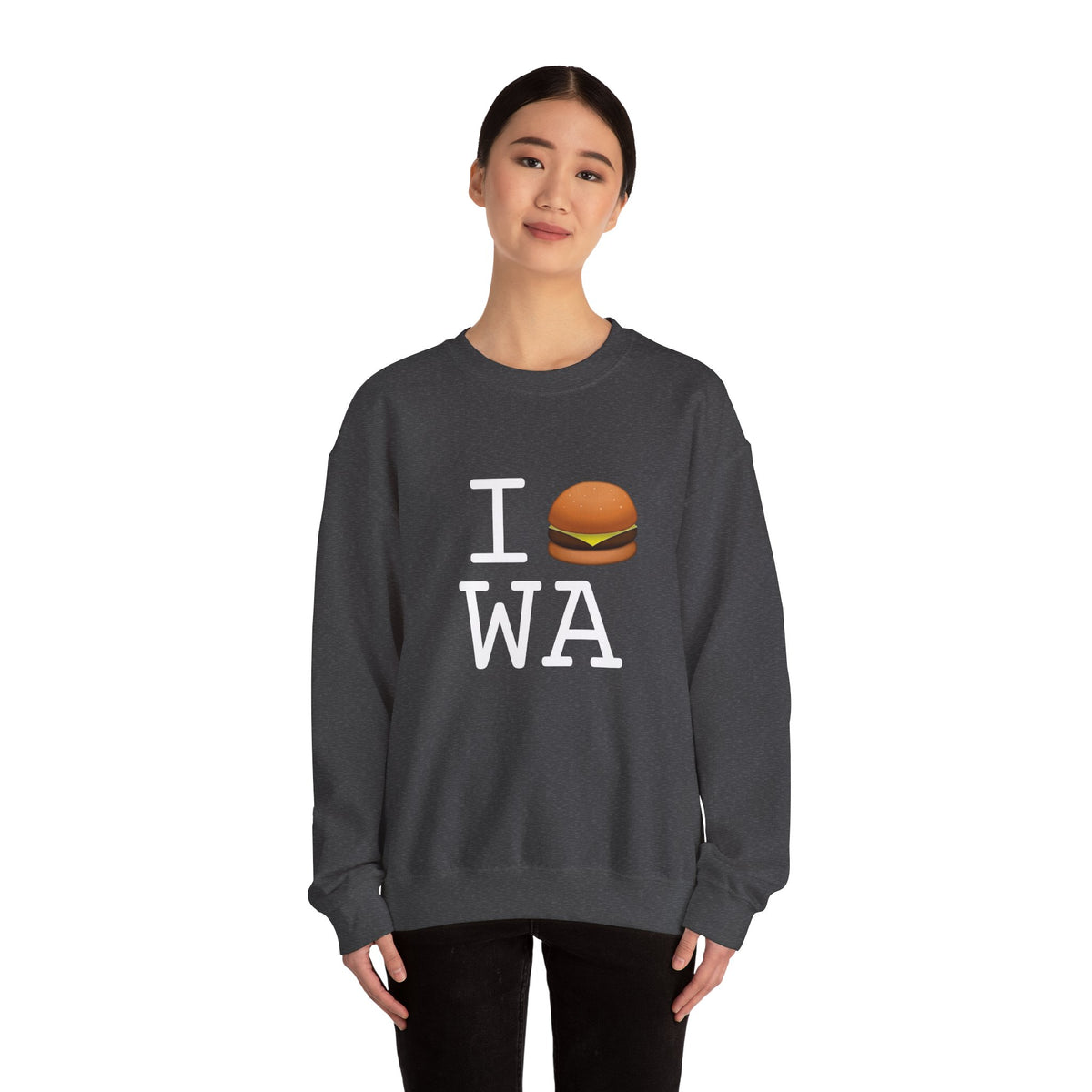 "I Cheeseburger Washington" Sweatshirt