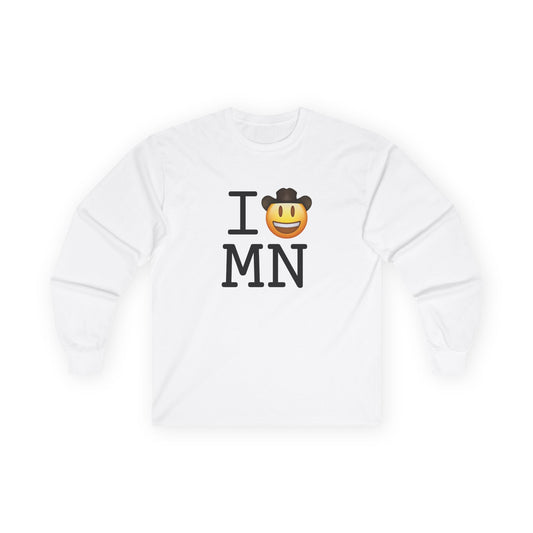 "I'm a Cowboy or Cowgirl in Minnesota" Long Sleeve Shirt