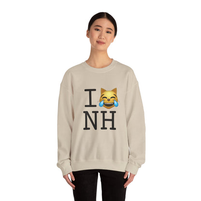 "I'm Laughing like a Cat at New Hampshire" Sweatshirt