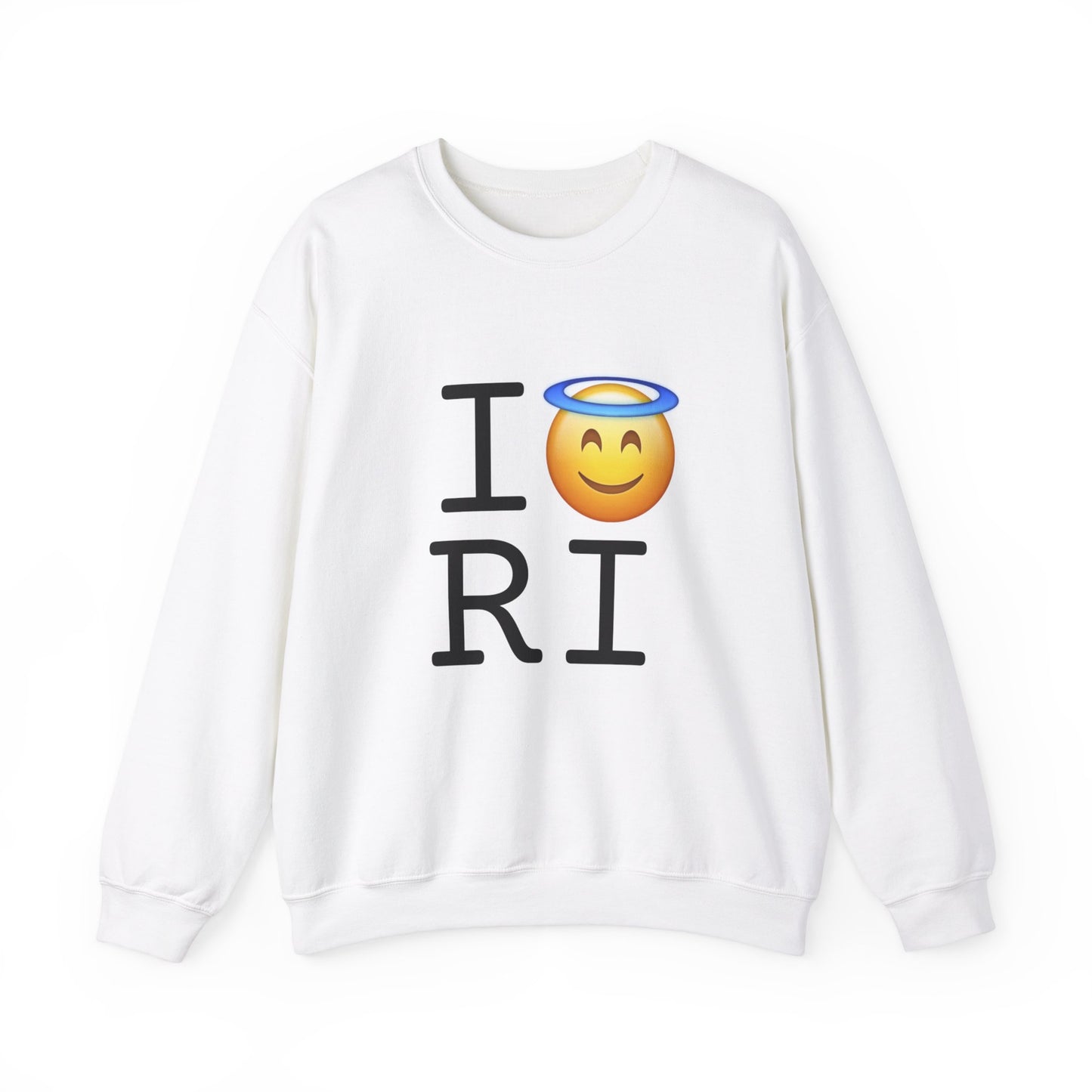 "I'm an Angel in Rhode Island" Sweatshirt