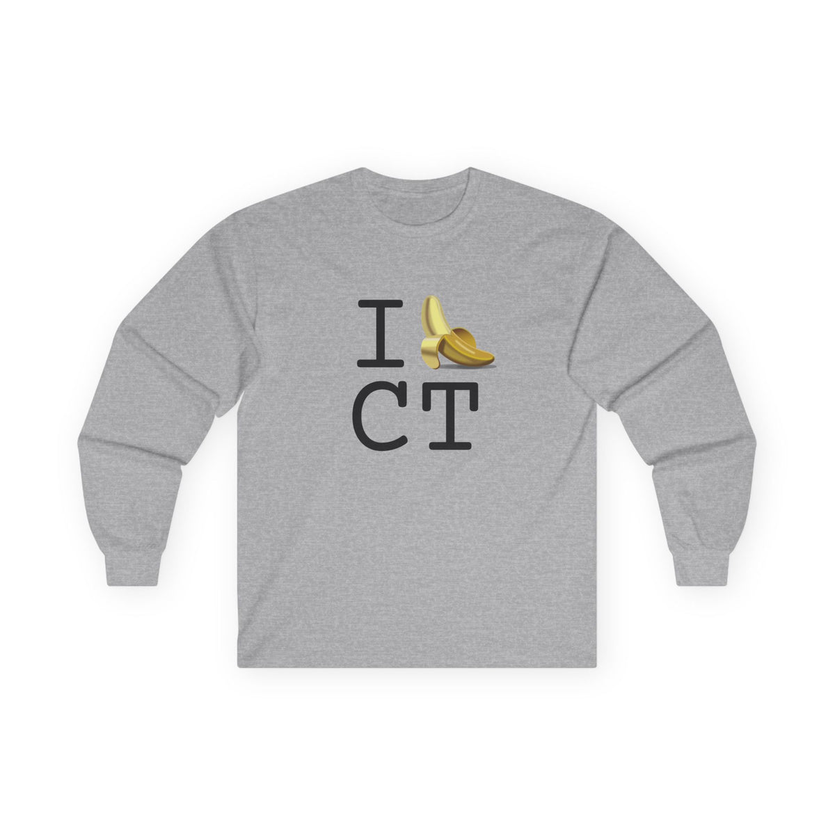 "I'm Bananas about Connecticut" Long Sleeve Shirt