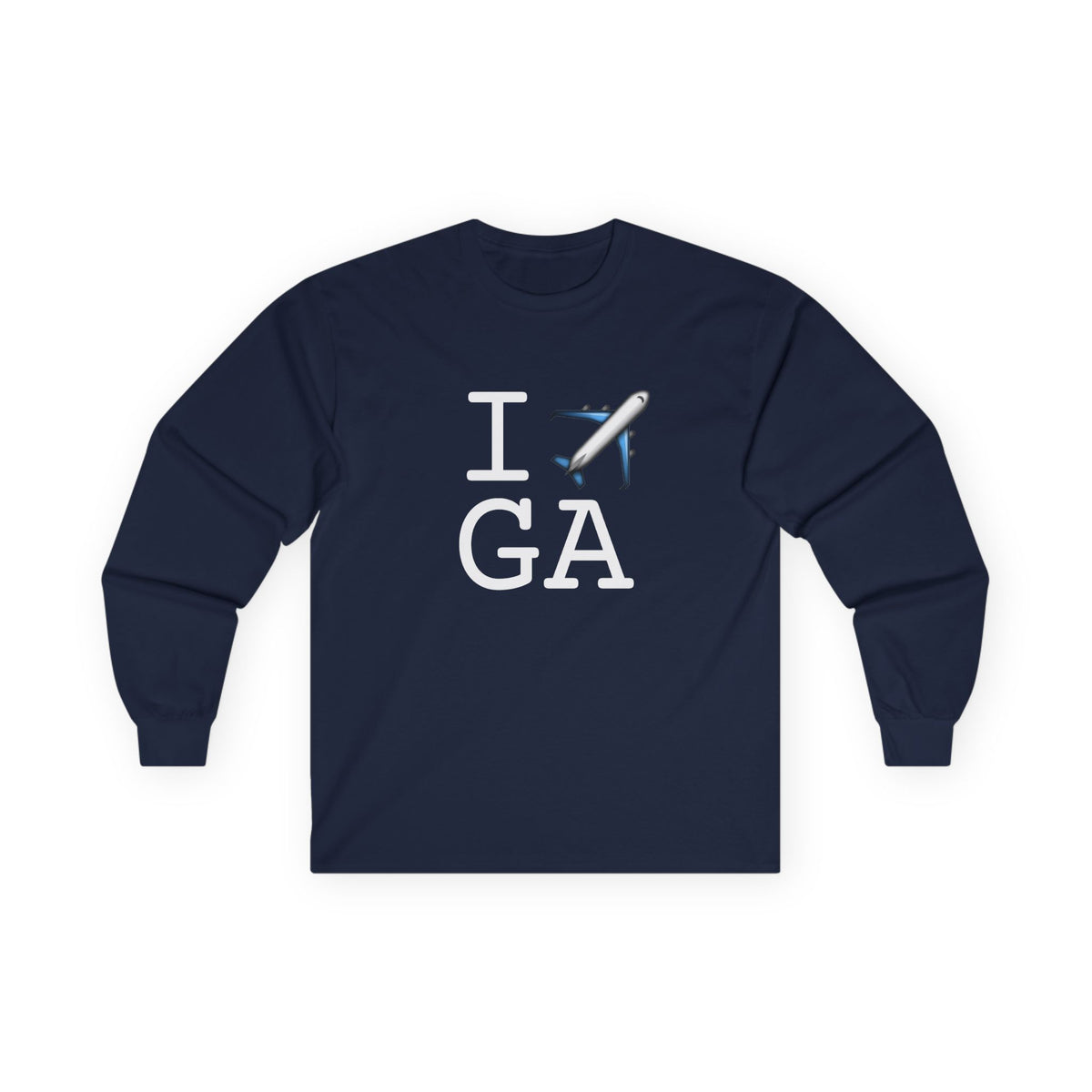 "I Fly Over Georgia" Long Sleeve Shirt