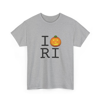 "I Jack-O-Lantern (Pumpkin) Rhode Island" Tee