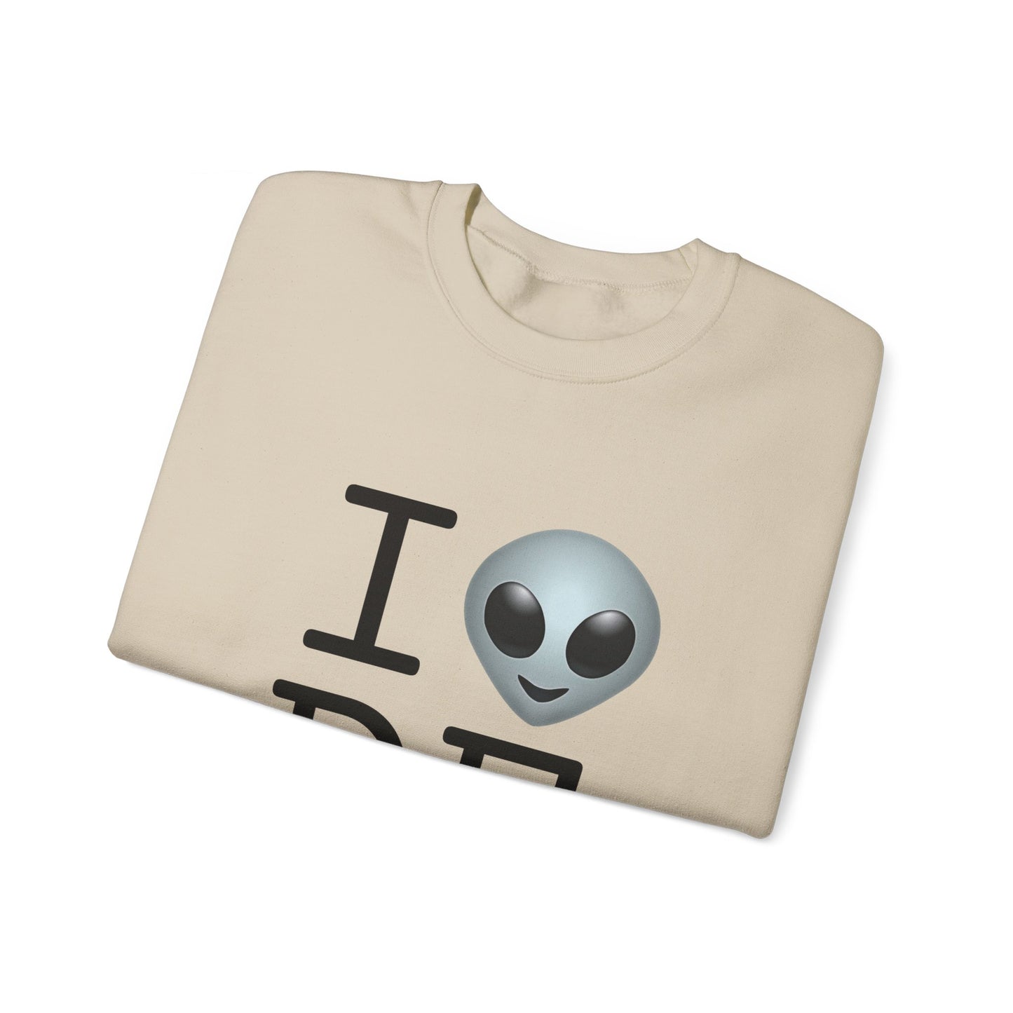 "I Feel Alien in Delaware" Sweatshirt