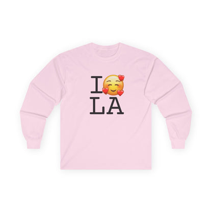 "I Adore Louisiana" Long Sleeve Shirt