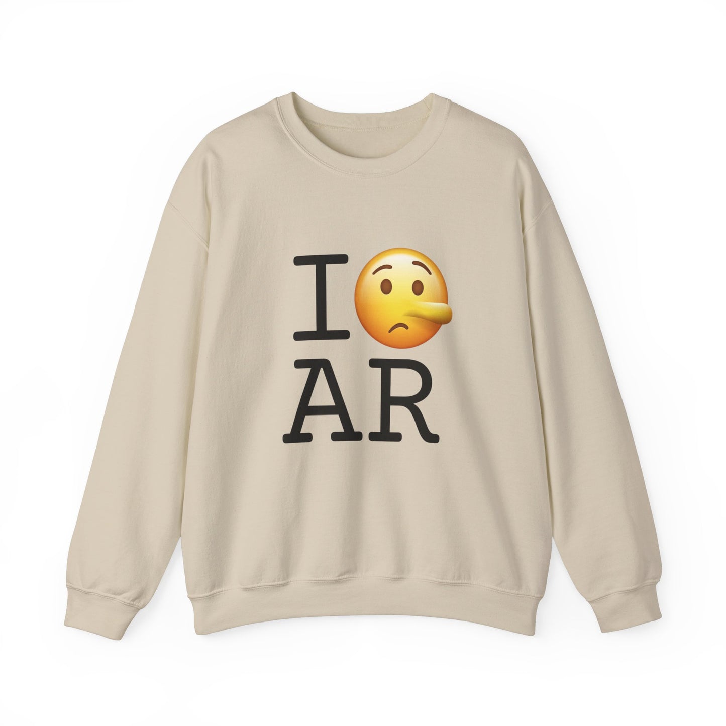 "I Lie about Arkansas" Sweatshirt