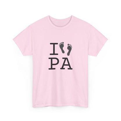 "I leave Footsteps in Pennsylvania" Tee