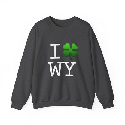 "I'm Lucky (Clover) in Wyoming" Sweatshirt