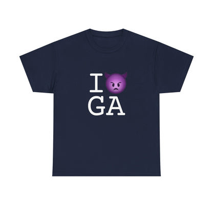 "I'm an Angry Devil about Georgia" Tee