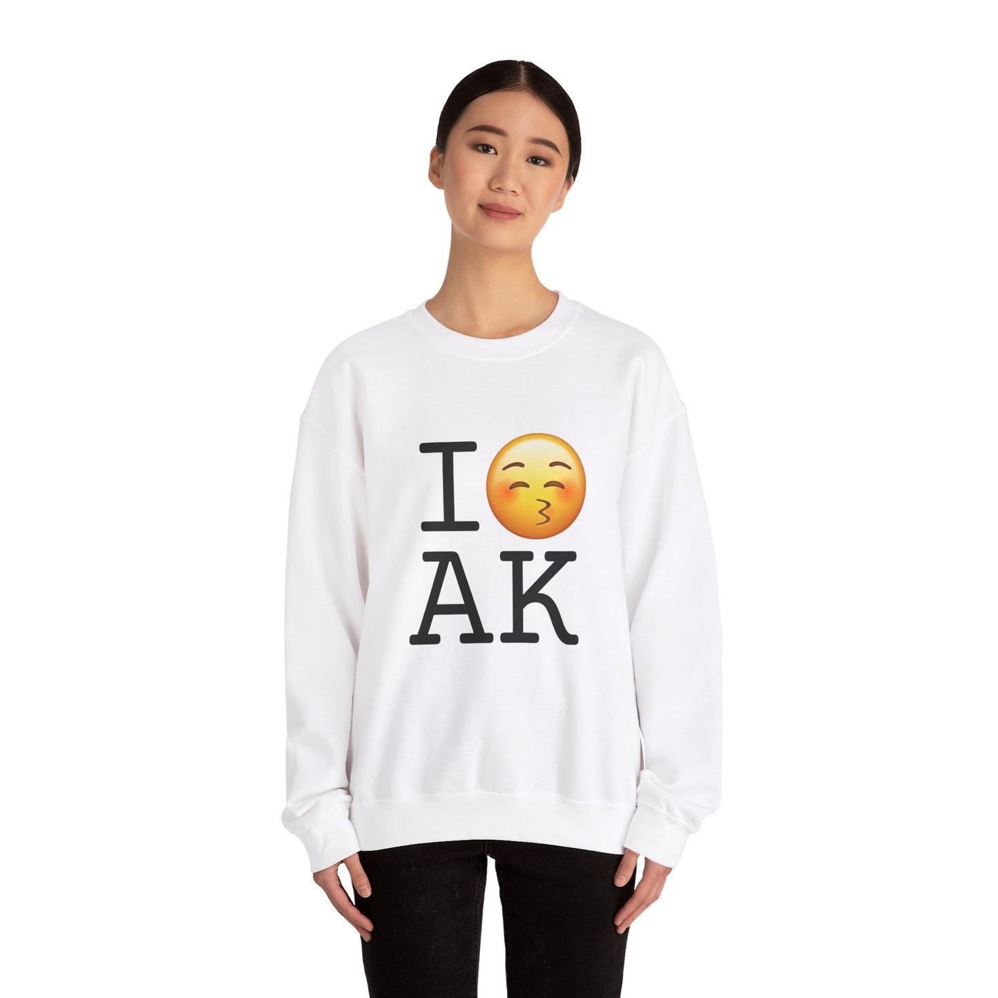 "I Kiss Alaska" Sweatshirt