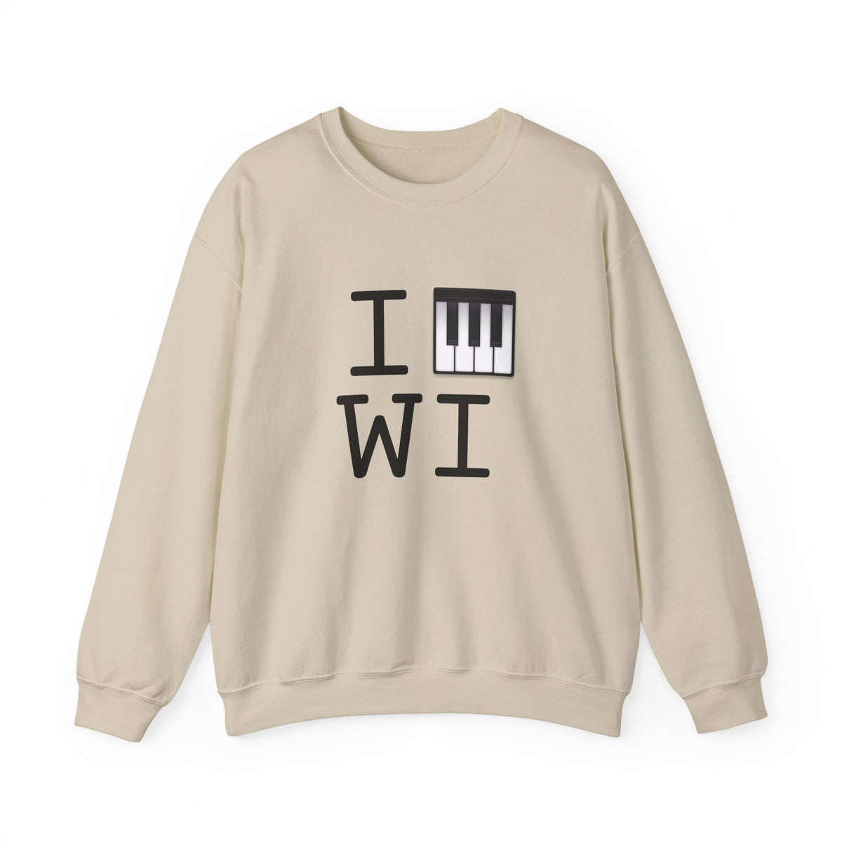 "I Piano Wisconsin" Sweatshirt