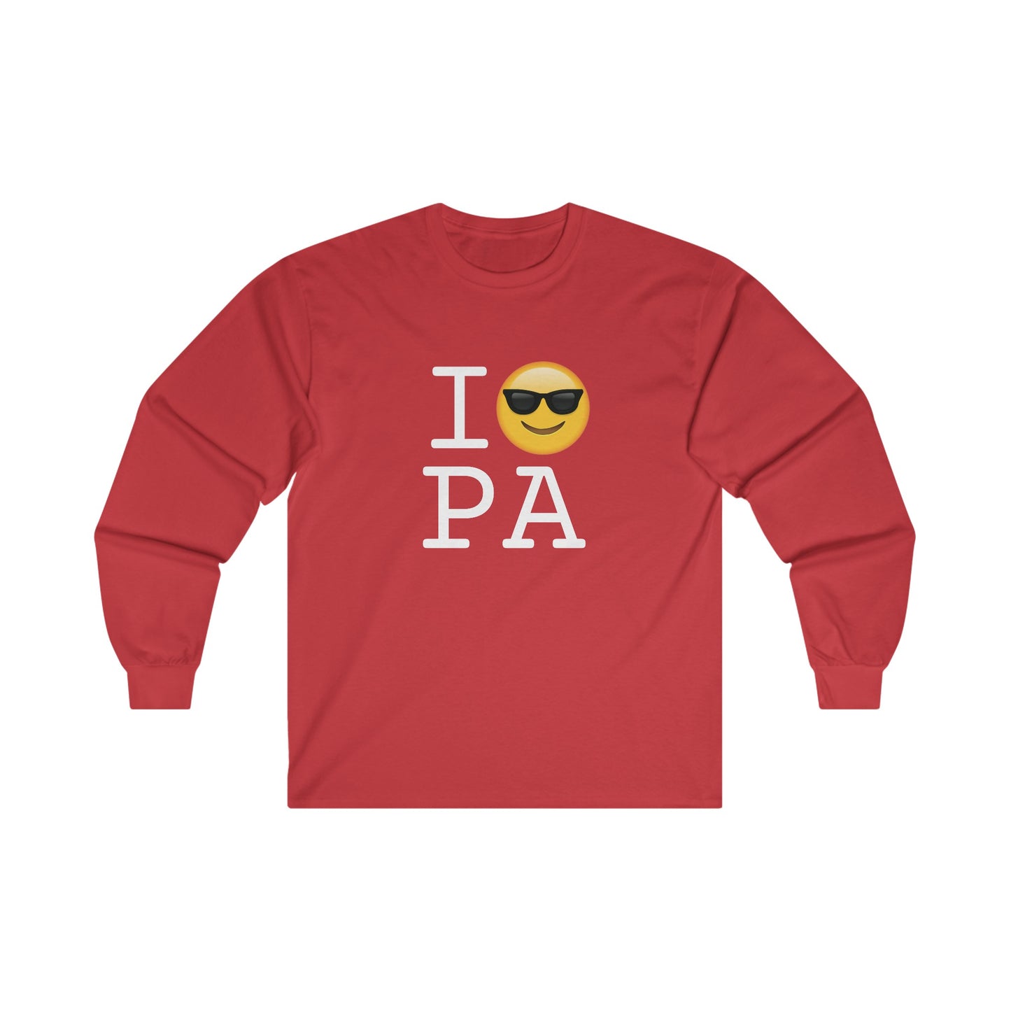 "I'm Cool with Pennsylvania" Long Sleeve Shirt