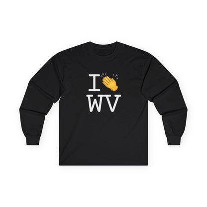 "I Applaud West Virginia" Long Sleeve Shirt