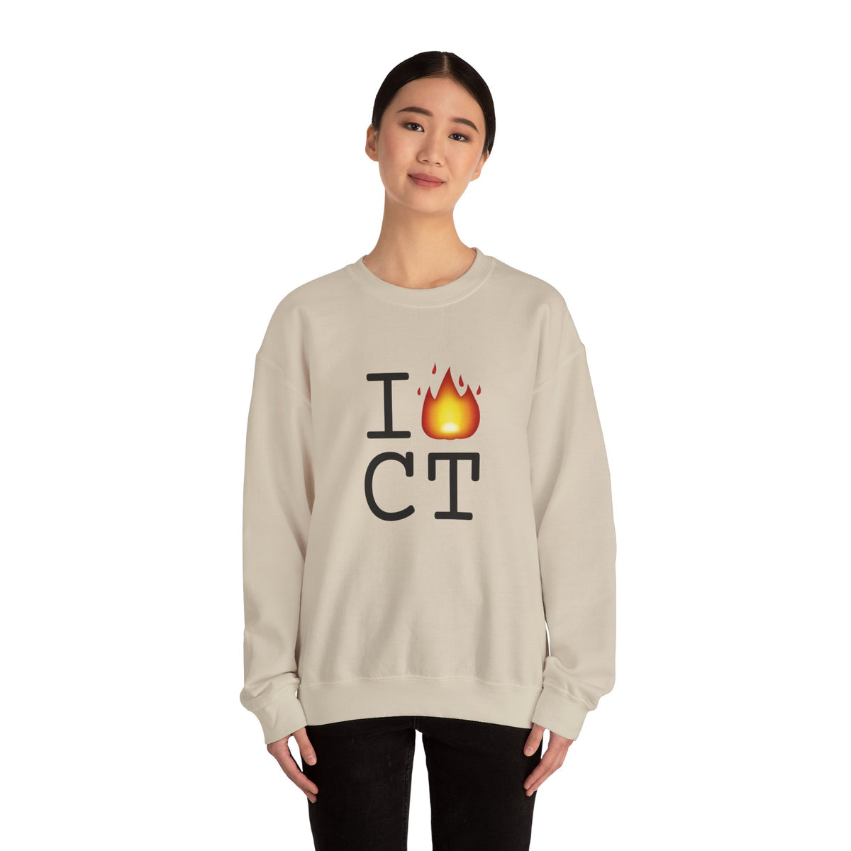 "I've got Fire for Connecticut" Sweatshirt