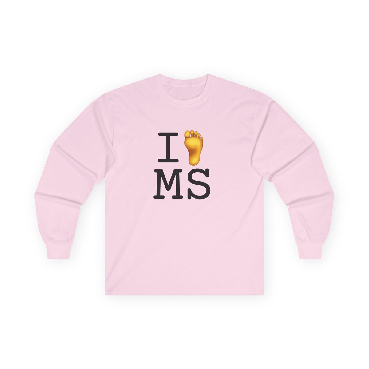 "I Foot Mississippi" Long Sleeve Shirt