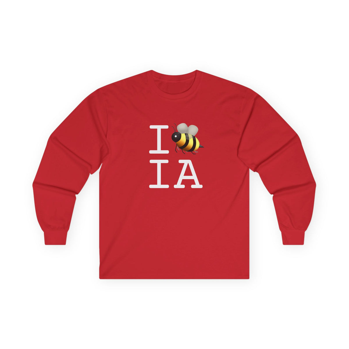 "I Bee in Iowa" Long Sleeve Shirt