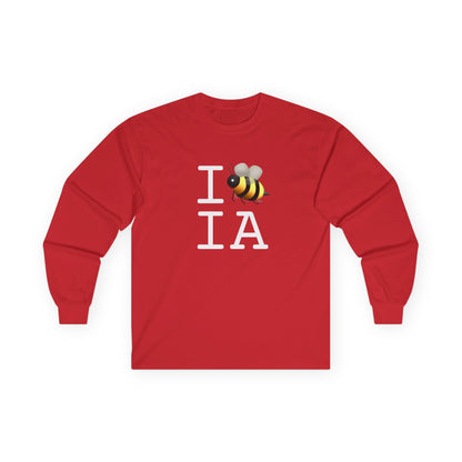 "I Bee in Iowa" Long Sleeve Shirt