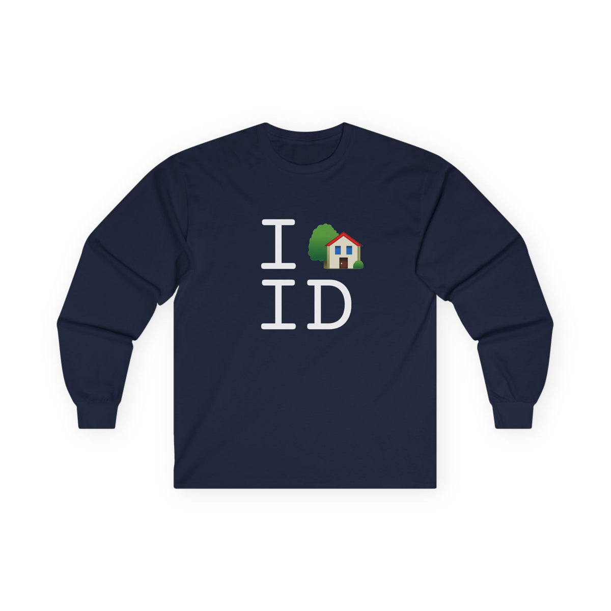 "I'm Home in Idaho" Long Sleeve Shirt