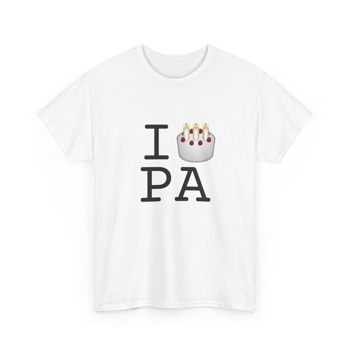 "I Birthday Cake Pennsylvania" Tee
