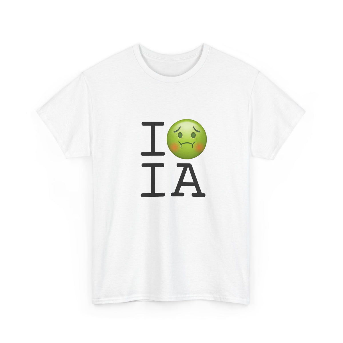 "I'm Nauseous about Iowa" Tee