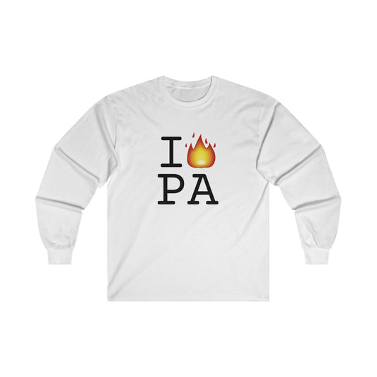 "I've got Fire for Pennsylvania" Long Sleeve Shirt