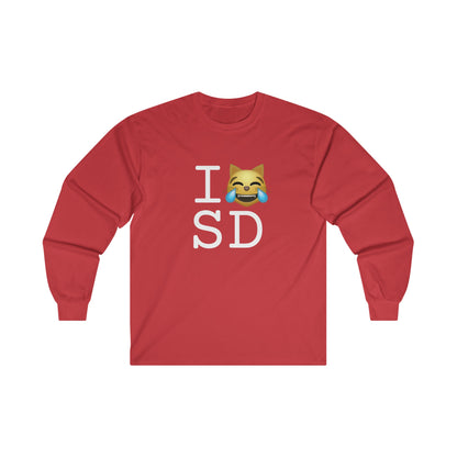 "I'm Laughing like a Cat at South Dakota" Long Sleeve Shirt