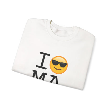 "I'm Cool with Massachusetts" Sweatshirt