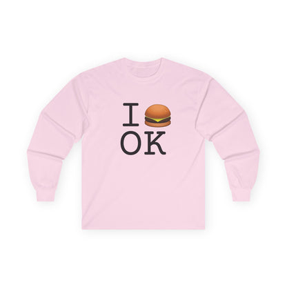 "I Cheeseburger Oklahoma" Long Sleeve Shirt