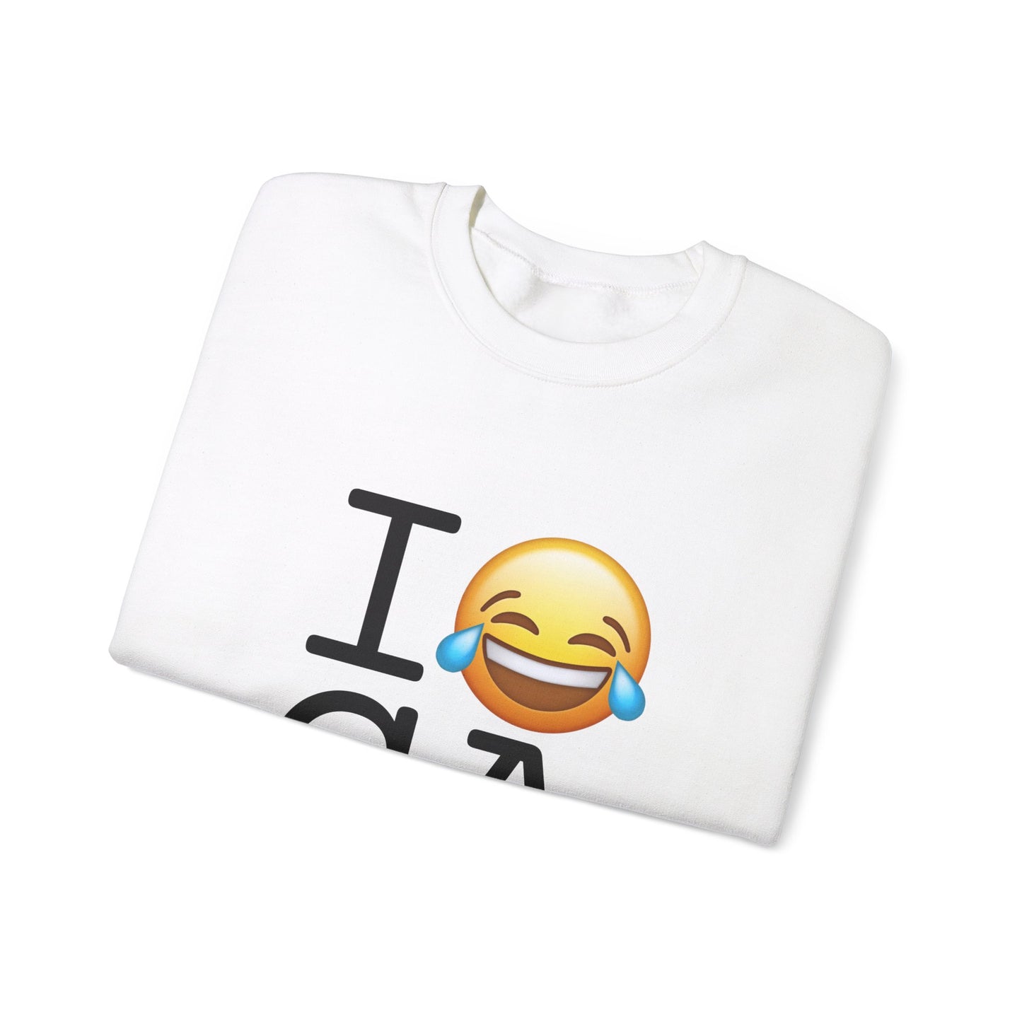 "I'm Laughing at California" Sweatshirt