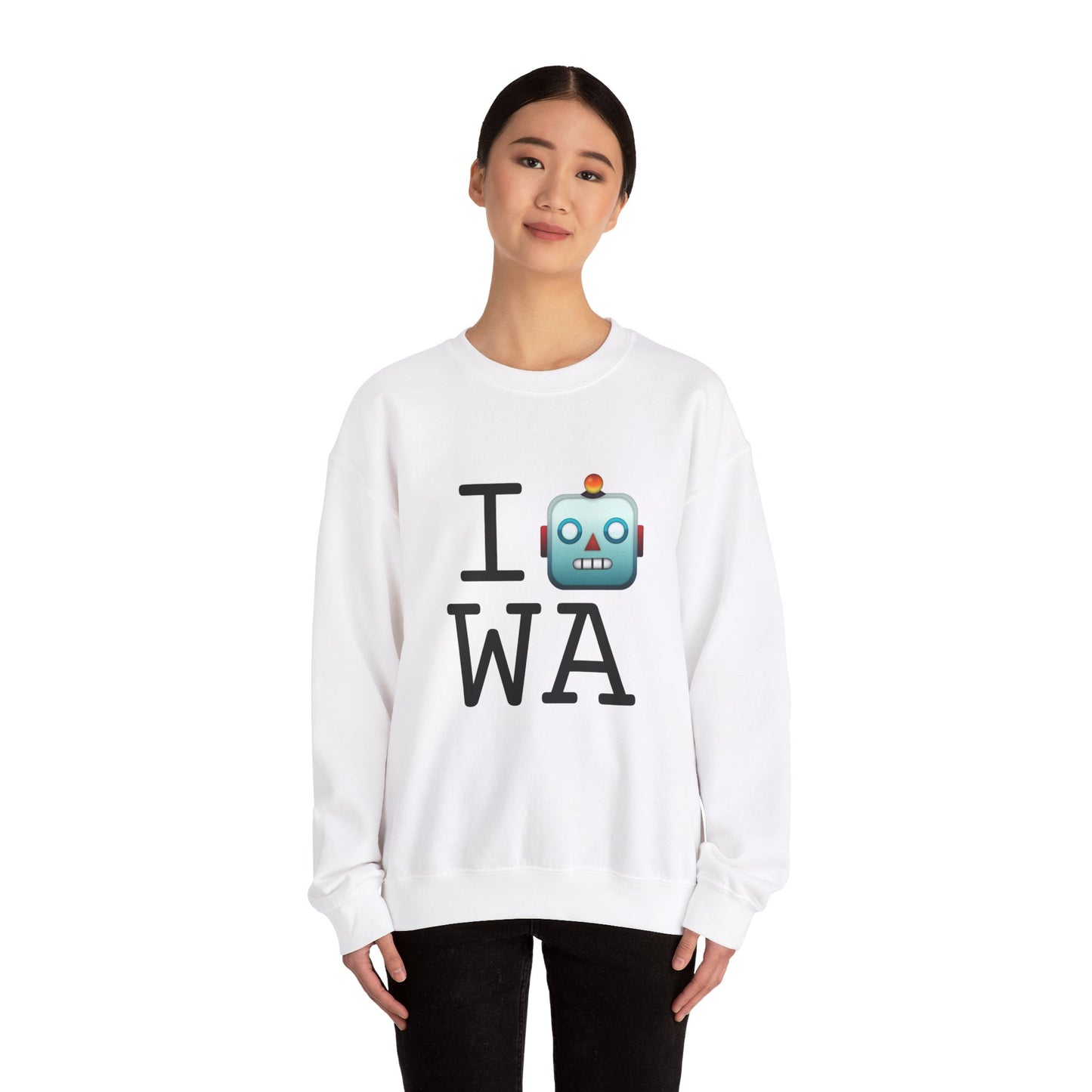 "I'm a Robot in Washington" Sweatshirt