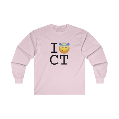 "I'm an Angel in Connecticut" Long Sleeve Shirt