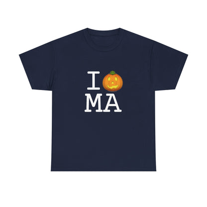 "I Jack-O-Lantern (Pumpkin) Massachusetts" Tee