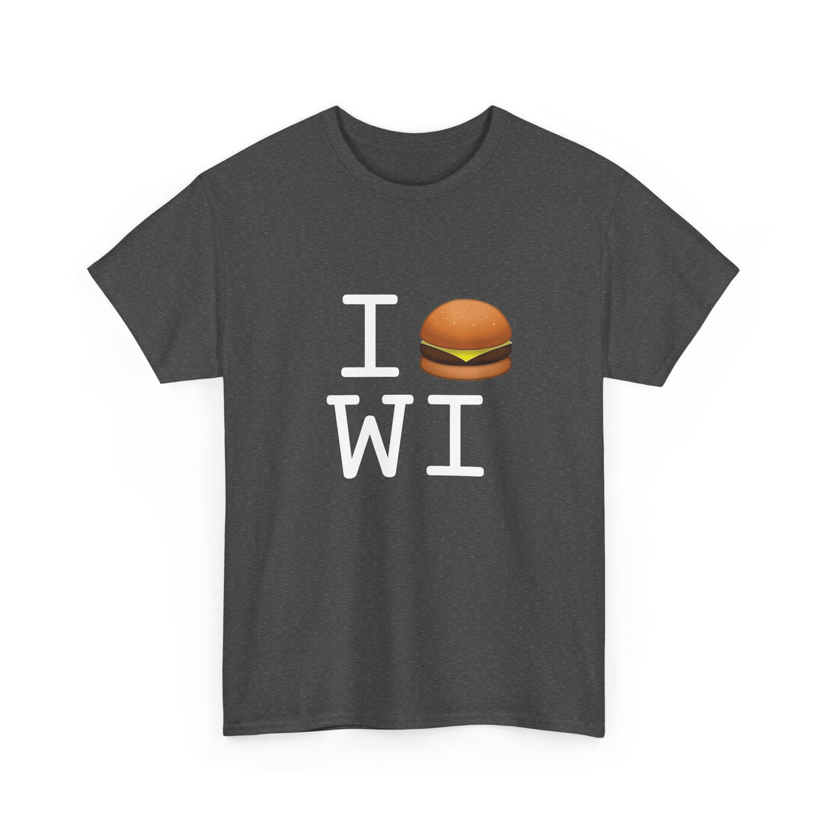"I Cheeseburger Wisconsin" Tee