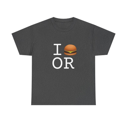 "I Cheeseburger Oregon" Tee