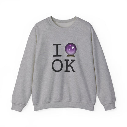 "I Predict the Future (Crystal Ball) of Oklahoma" Sweatshirt