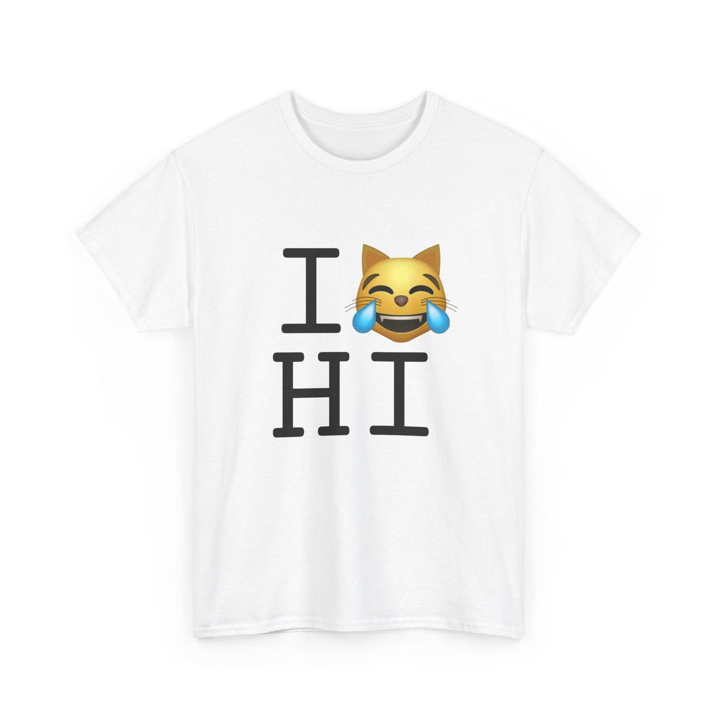 "I'm Laughing like a Cat at Hawaii" Tee