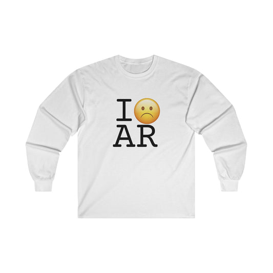 "I'm Grumpy about Arkansas" Long Sleeve Shirt