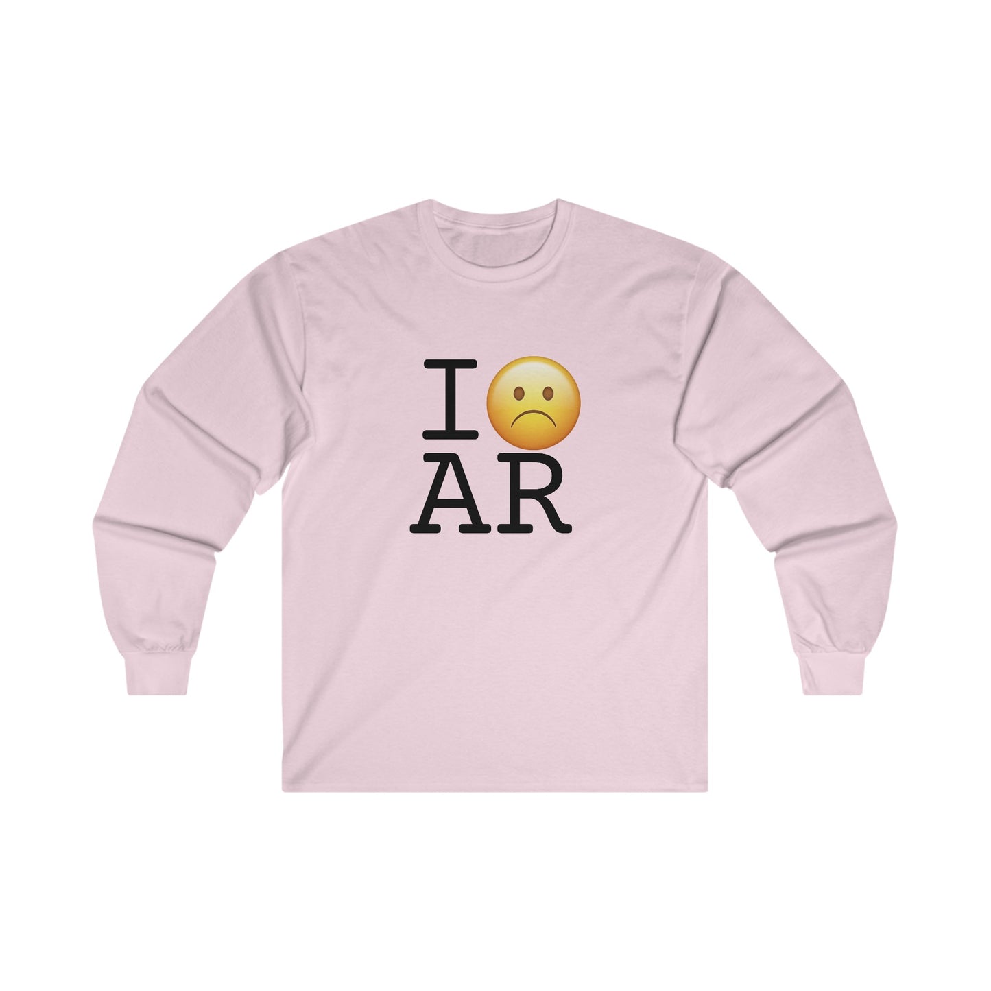 "I'm Grumpy about Arkansas" Long Sleeve Shirt