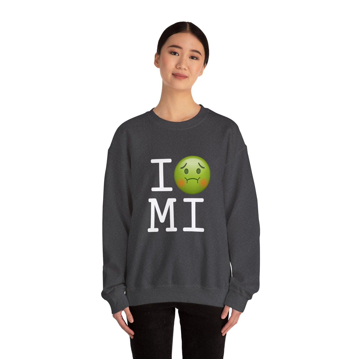 "I'm Nauseous about Michigan" Sweatshirt