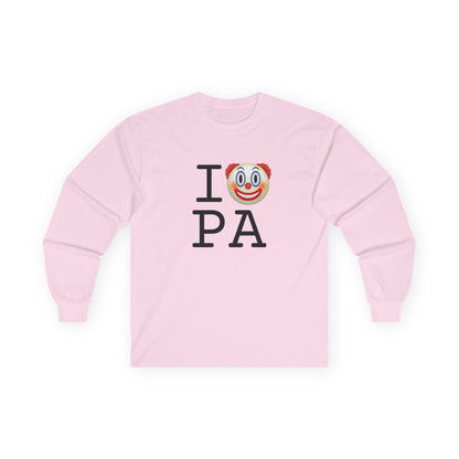 "I Clown on Pennsylvania" Long Sleeve Shirt