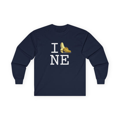 "I'm Bananas about Nebraska" Long Sleeve Shirt