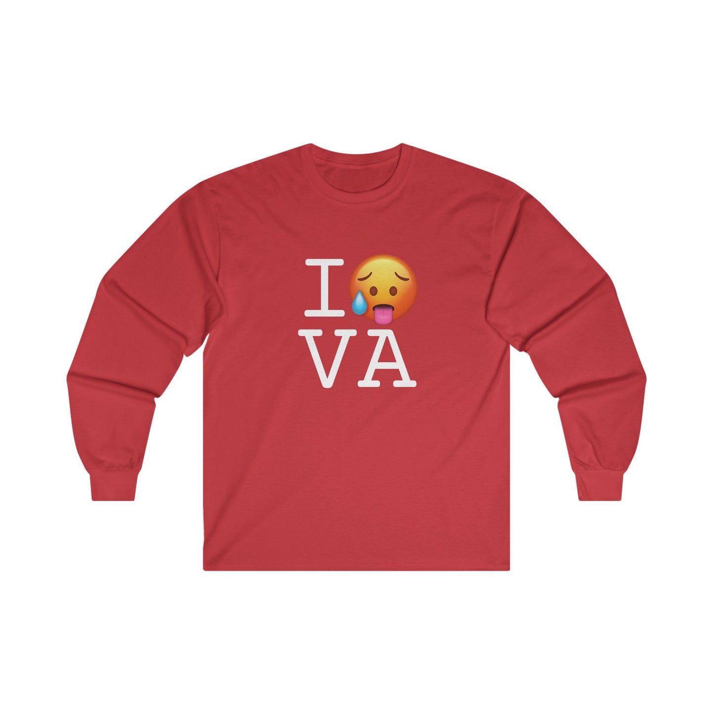 "I'm Hot in Virginia" Long Sleeve Shirt