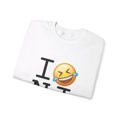 "I Laugh Hard (LMFAO) at New Jersey" Sweatshirt