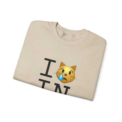 "I'm a Crying Cat about Indiana" Sweatshirt