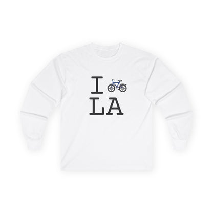 "I Bicycle Louisiana" Long Sleeve Shirt